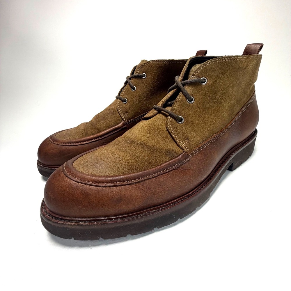 Johnston & Murphy Brown and Tan Men's Chukka Boots